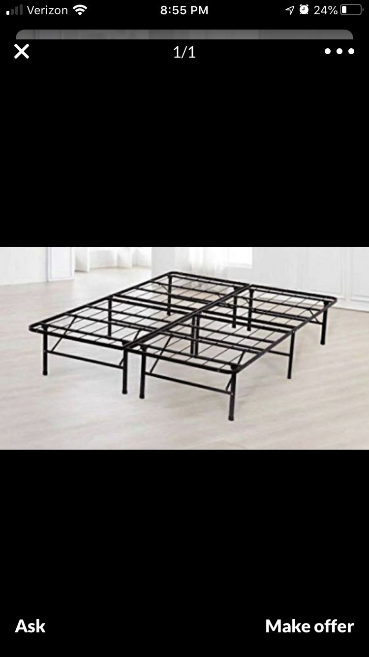 King size bed frame