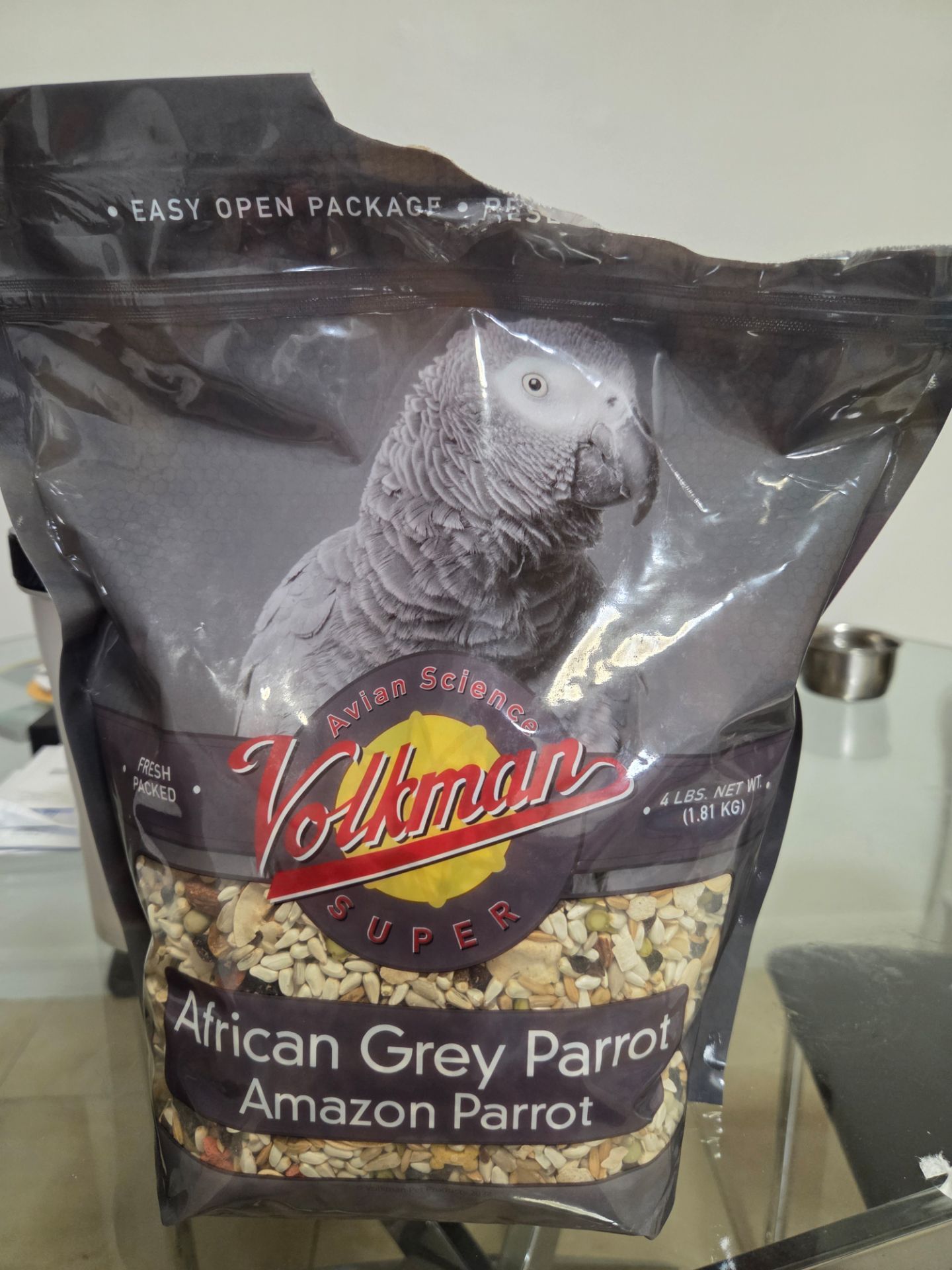 African Grey Food