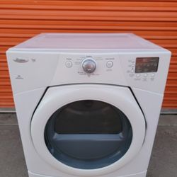 Like New!!! Whirlpool Duet, Front Load, 9 Cycle, Gas Dryer with Large Capacity Drum!!! It Has 5 Temperature Settings!!! Must See To Appreciate!!!