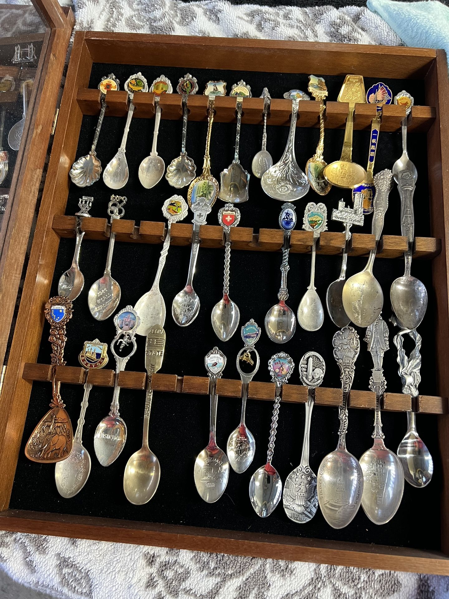 Estate Sale … Spoon Collection … 124 G Sterling/ 950
