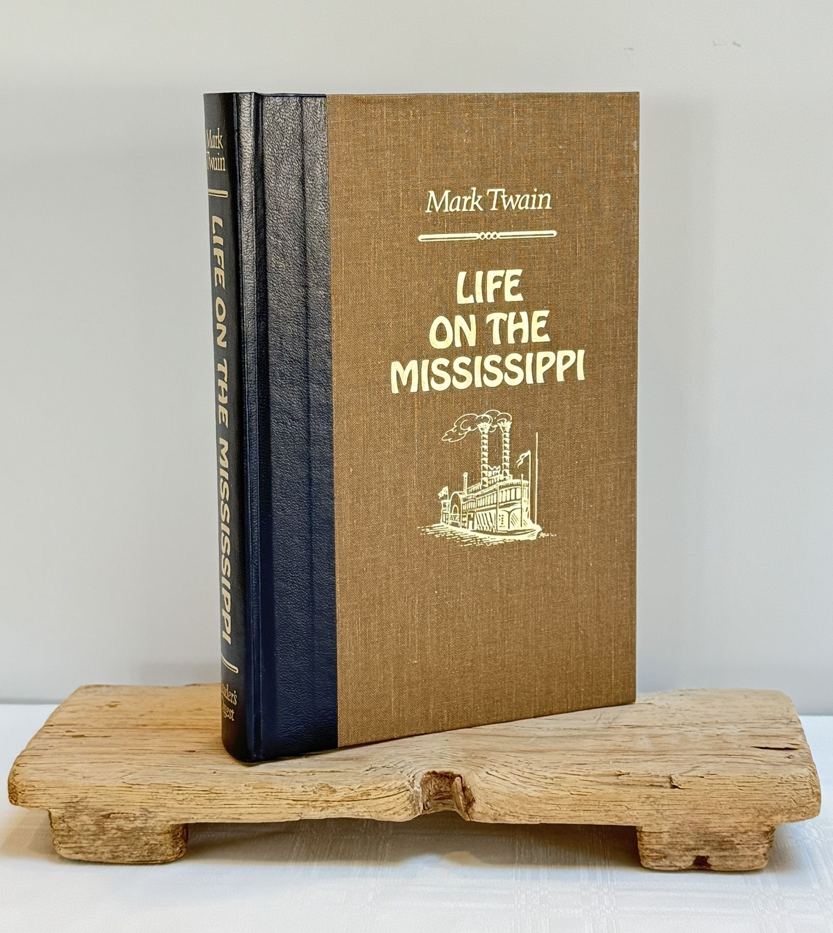 Mark Twain: Life On The Mississippi The World's Best Reading Reader's Digest 1987 Like New