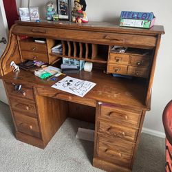 Stable & Chair, Real Wood , Brown