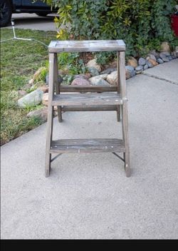 Little Wooden Ladder 2' Tall