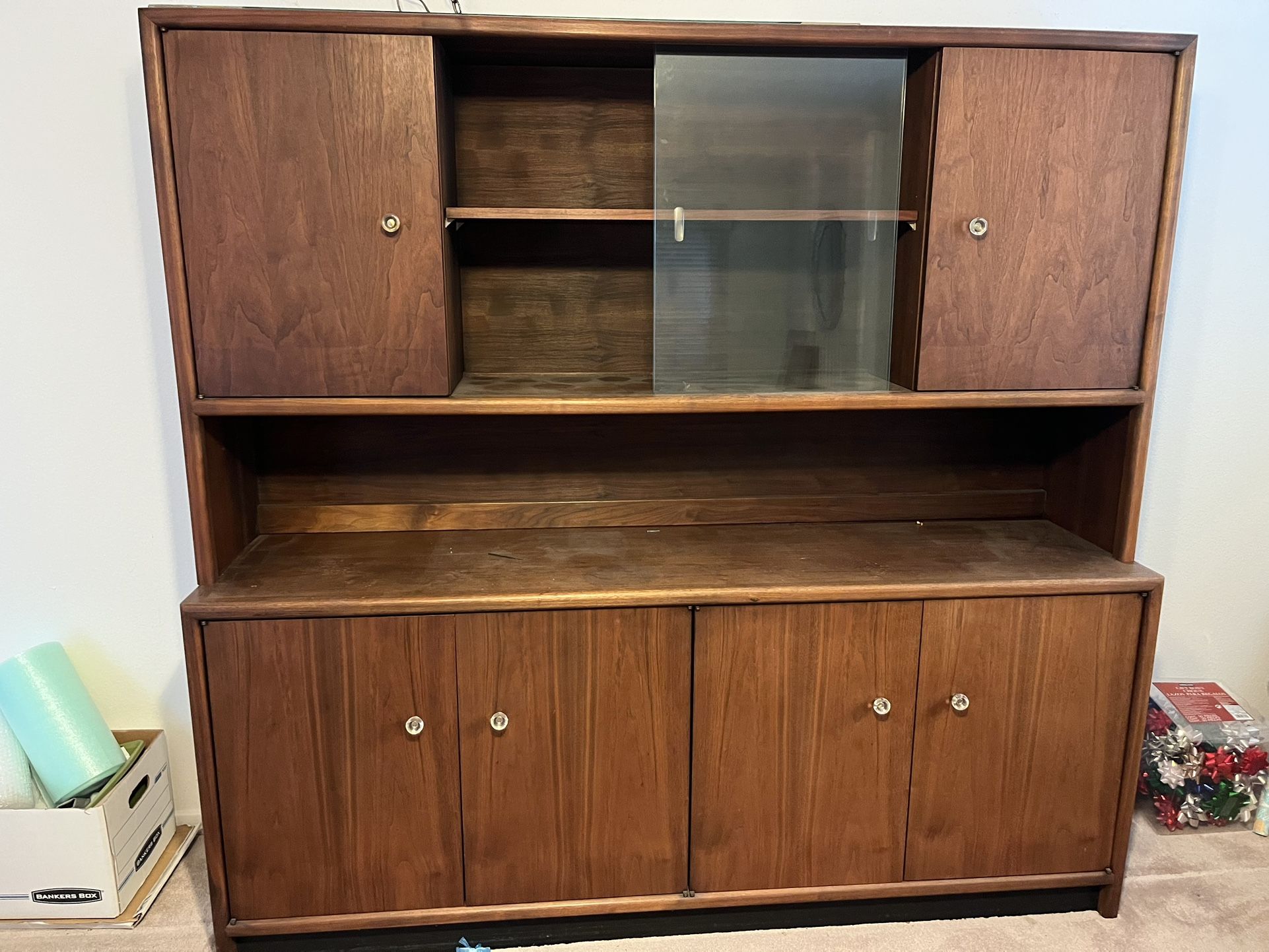 Mid-century Modern China Hutch 