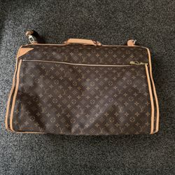 Louis Vuitton Monogram Canvas Portable Bandouliere Garment Bag