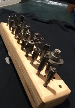 Router Bits -(30 bits all Diff-Types ) LOT !!