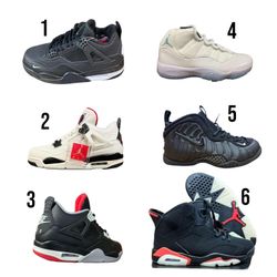 Men's sizes 7-13 Jordan Sneakers