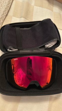 Smith snowboard goggles Strap/Chromapop Sun red mirror/chromapop storm yellow