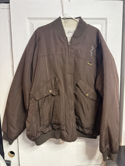 2XL Sean Jean Reversible Brown Bomber Jacket