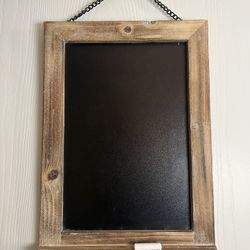 Chalk Board Wooden Rustic Hanging Decor 