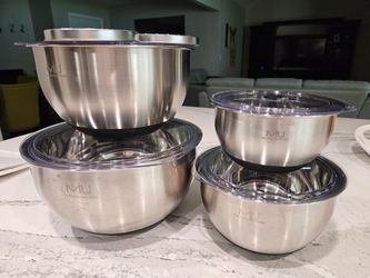 Stainless Steeling Mixing Bowl Set