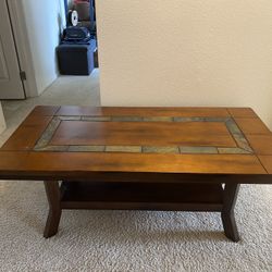 Wood Table/Coffee Table 