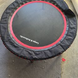Leaps And Rebounds 48” Mini Trampoline  Exercise Equipment 