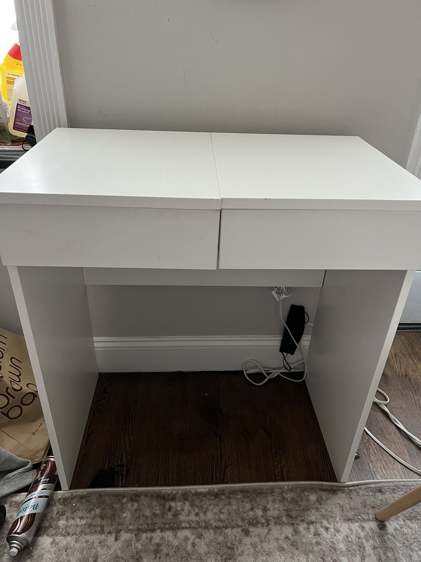 Ikea makeup vanity desk
