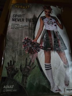 Killer cheerleader costume