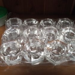 Crystal/glass Votives