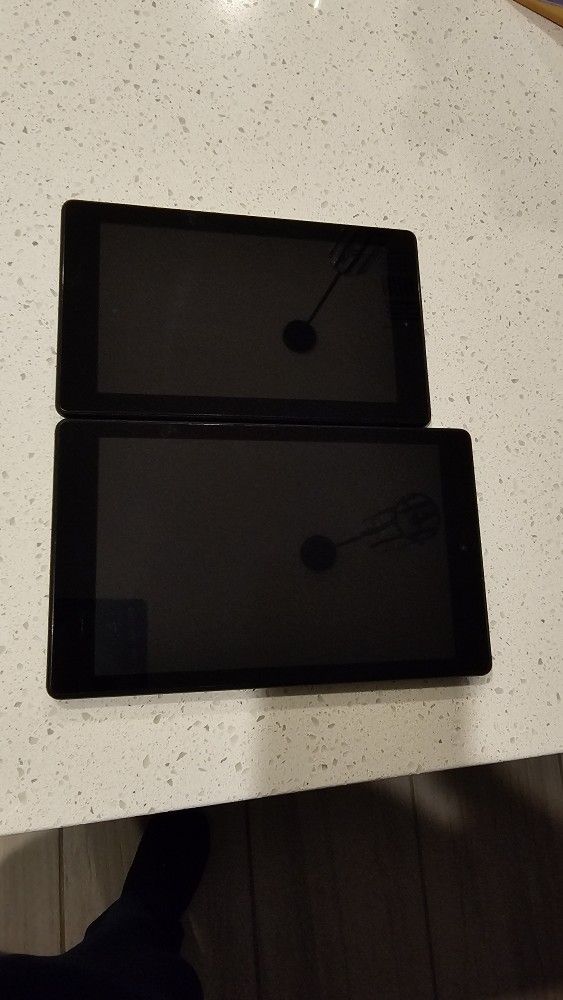 2 Amazon Fire Tablets
