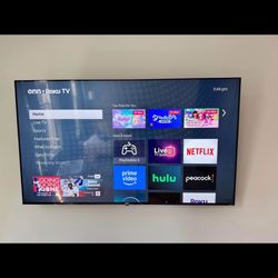 75in Onn-Roku TV 