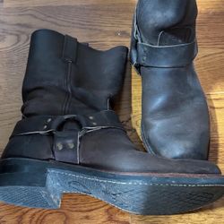 Frye 12R Harness Boots Mens 10.5