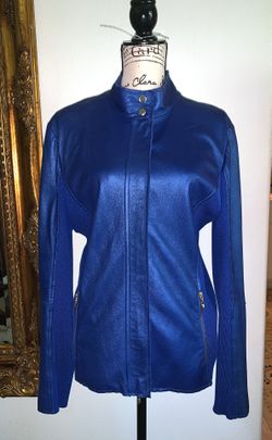 Saint John leather jacket, size 16