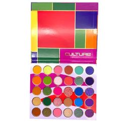 Juvia's Place Yellow, Greens, Purple, Chromatic Eyeshadow Palette - Professional