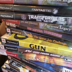  Playstation 2 Games Message For Prices .there All Different 100 to choose from.
5.00 to 30.00 each