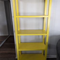 Tall Real Wood Sturdy Bookshelf 