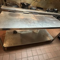 Stainless Steel Work Table