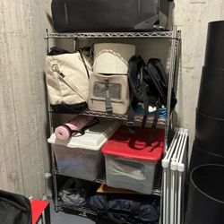 Metal Shelving Tower