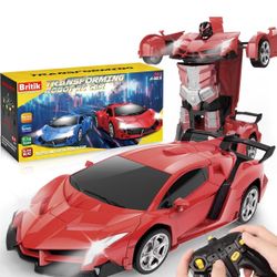 Control Car for Boys 4-7, Transform Cars for Boys 4-6, Toy Car 5 Year Old Boy, Toys for 3 4 5 6 7 8 9 10 11 12 Years Old Boy