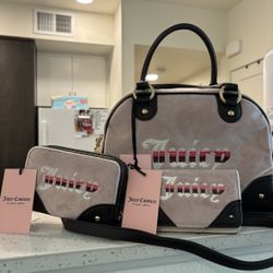 Juicy Shoulder Bag & Matching Wallets 