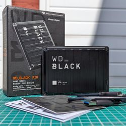 WD_BLACK P10 4TB Game Drive – BRAND NEW SEALED
