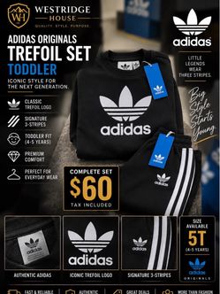 Adidas Originals Trefoil Toddler Set 5T
