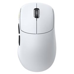 Lamzu Thorn Wireless Gaming Mouse, Ultra-Lightweight 52g, 26000DPI, Ergonomic, Optical Switch, Silver TTC Encoder, PAW3395 Sensor, MCU Nordic 52840-Po