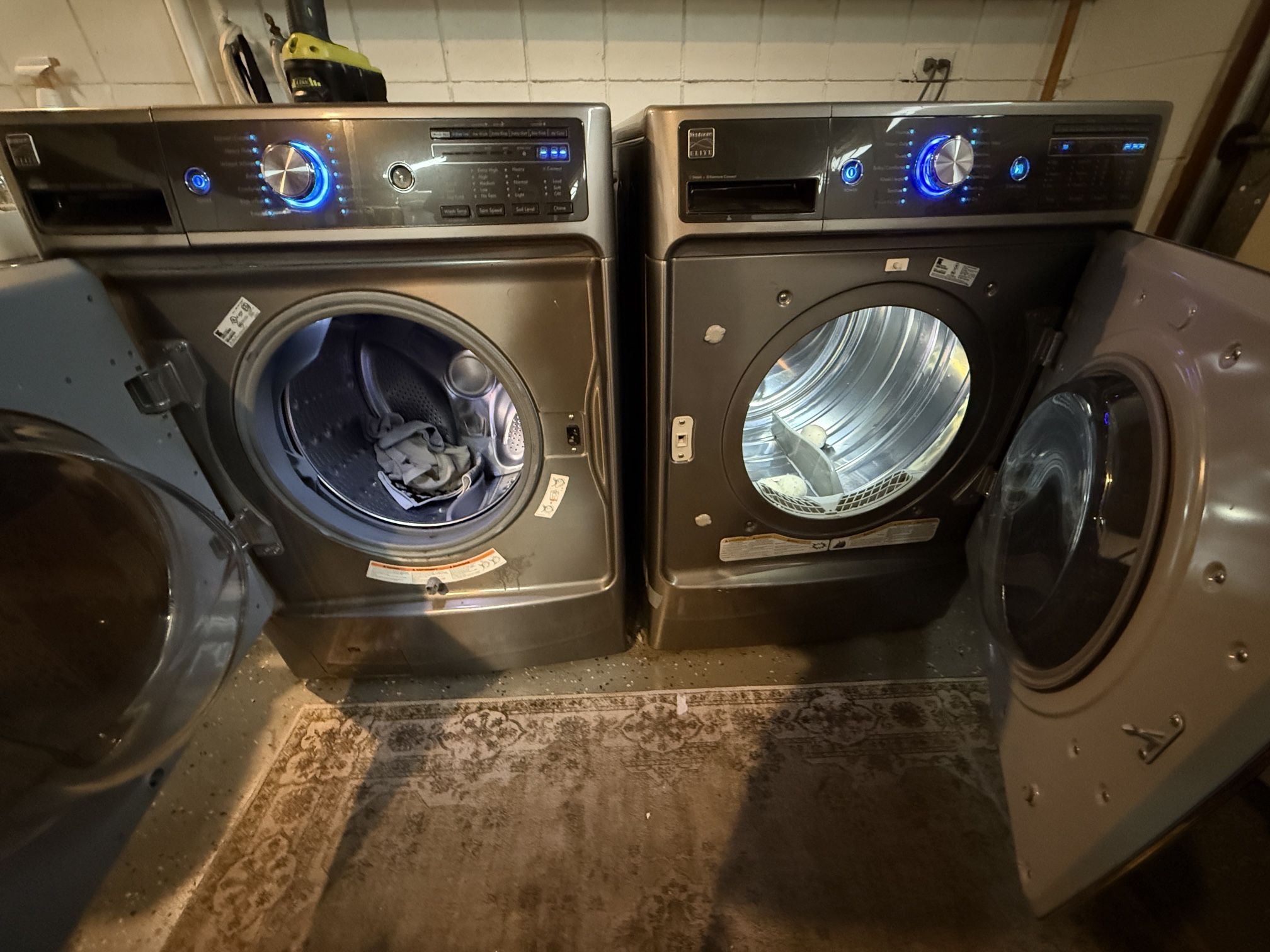 Kenmore Elite Washer/Dryer Pair (Read Desc.)