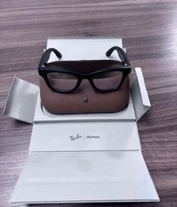 Ray-Ban Meta - Wayfarer (Gen 2) glasses with Meta AI, Audio, Photo, Video Compatibility - Clear lenses - Matte Black