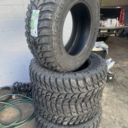 LT 37x13.50R20  MT Tires - 10 Ply 