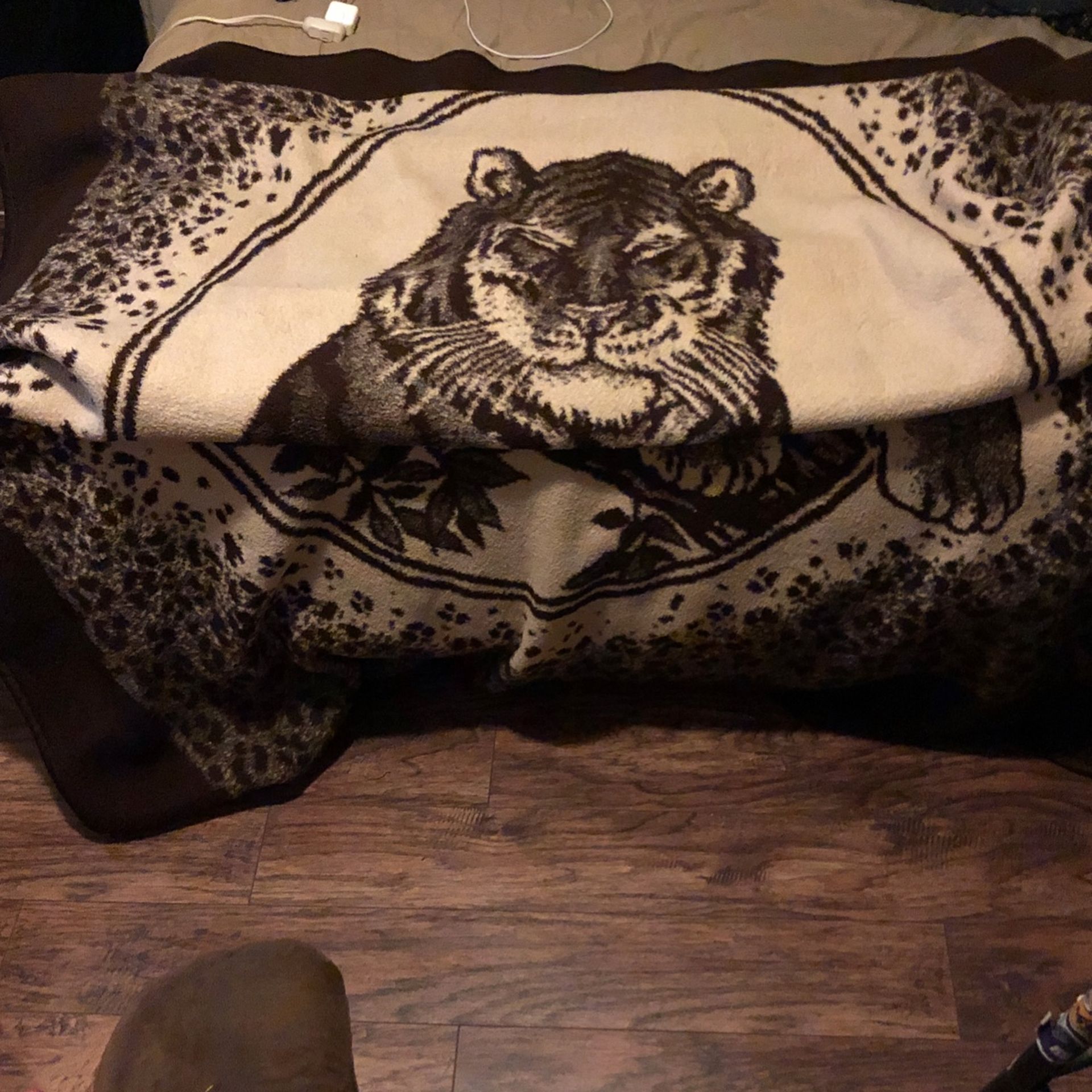 Mexican Tiger Winter Blanket 