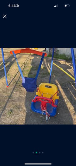 2 in 1 toddler swing and jumper set