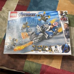 Lego Avengers Captain America: Outriders Attack 76123