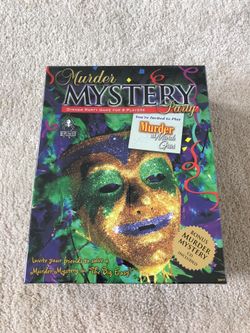 Murder mystery game. Brand new never opened