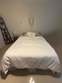 Queen Nectar Mattress + 2 Nectar Pillows + Zinus Platform Bed Frame – Complete Set