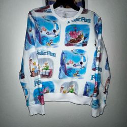 Peter Pan all over print sweatshirt adult XS