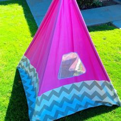Pink Teepee Play Tent