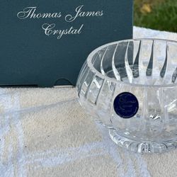 Thomas James Crystal Bowl