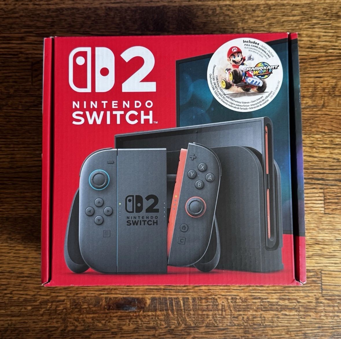 NINTENDO SWITCH 2 OLED MARIO WORLD BUNDLE