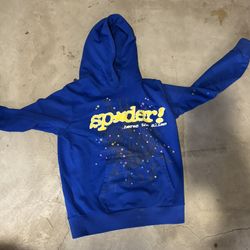 Blue Spider Hoodie TC
