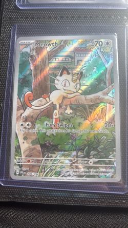 Full Art Meowth Pokemon