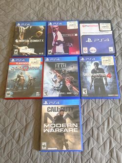🎮 PS4 Game Bundle - 7 Hit Titles (God of War, Call of Duty, Star Wars & More!)