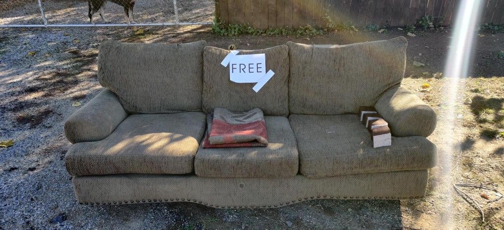 Free Couch And Small Rug